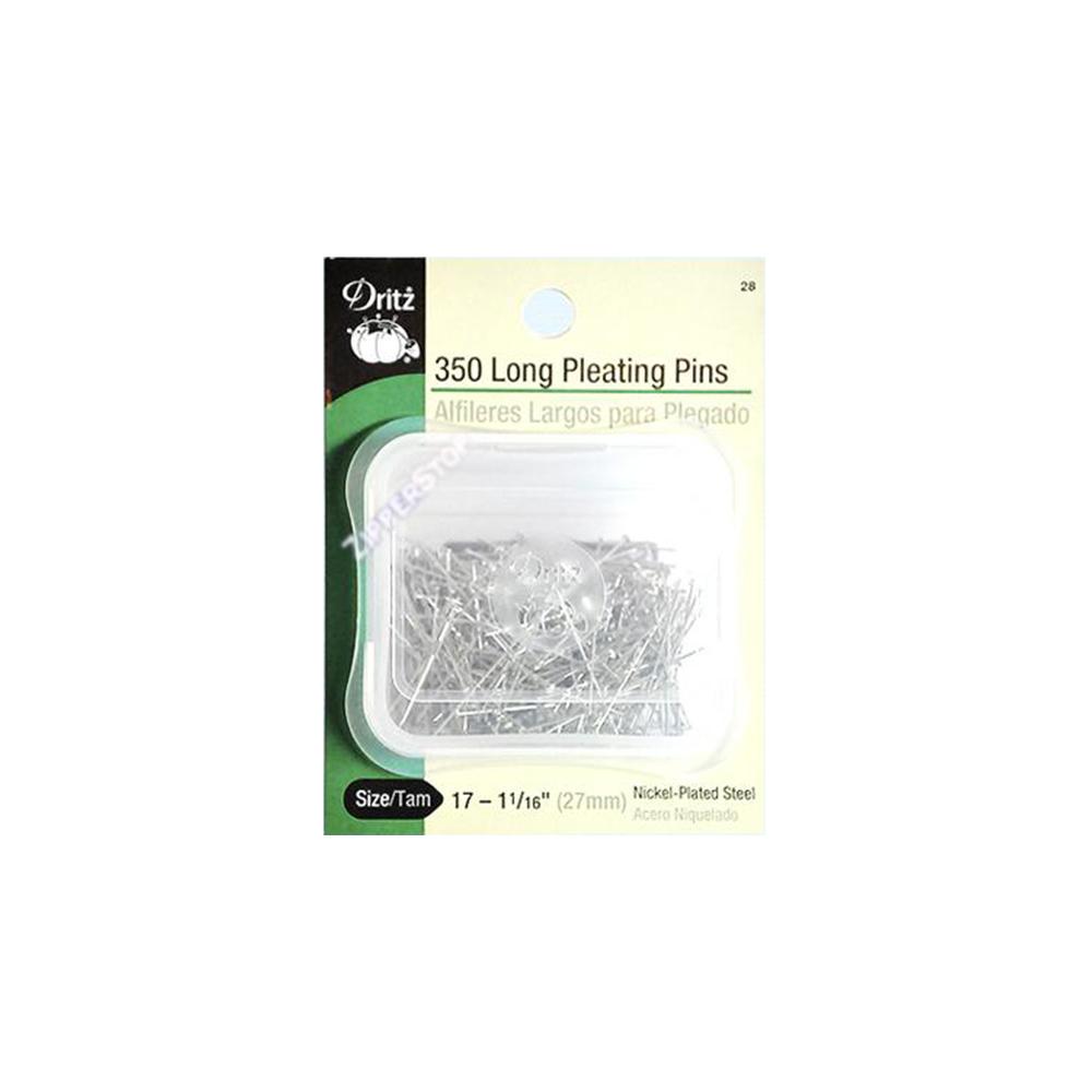 28 - Dritz 350 Long Pleating Pins