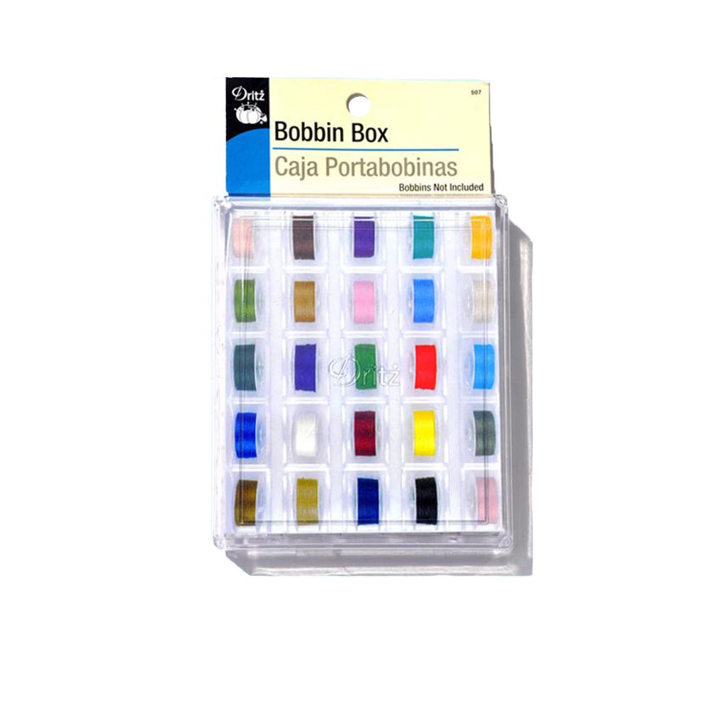 Bobbin Box - Holds 25 Regular Bobbins Prym Dritz #507