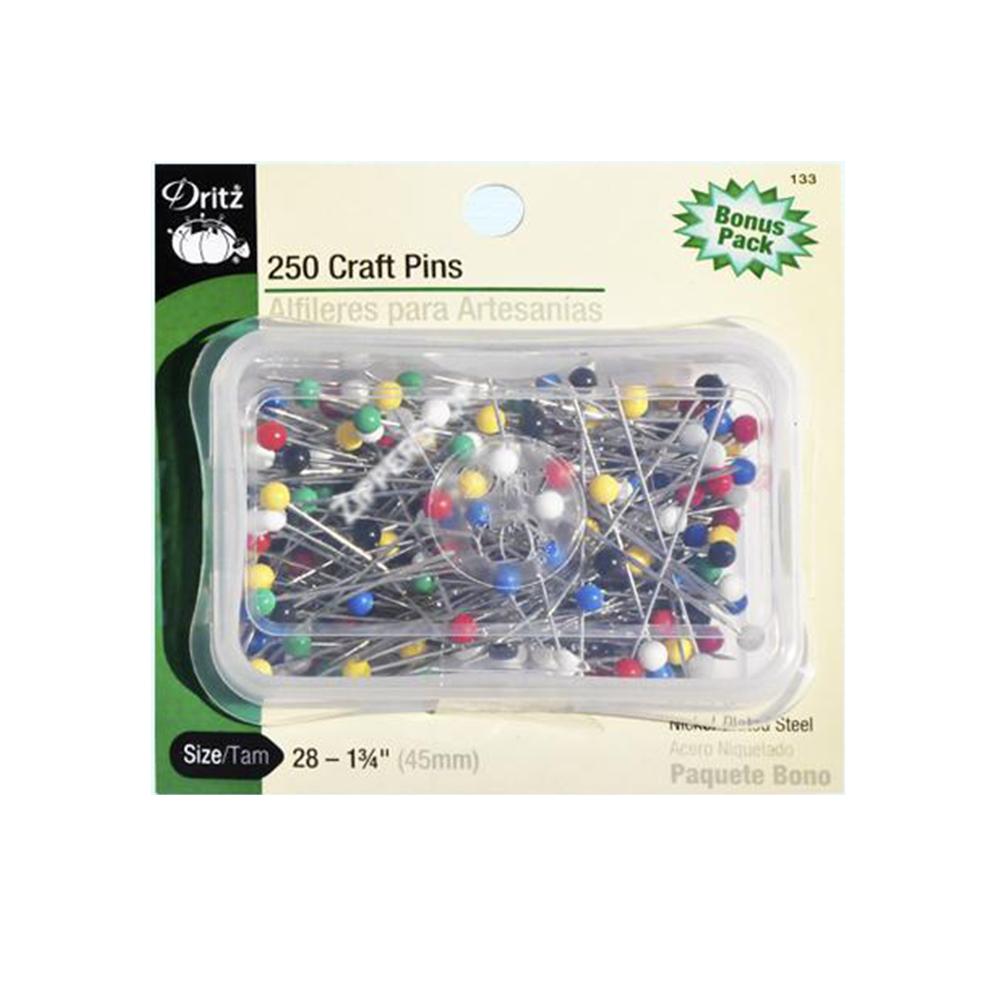 Dritz Sharp Pins Craft 250Pc 133