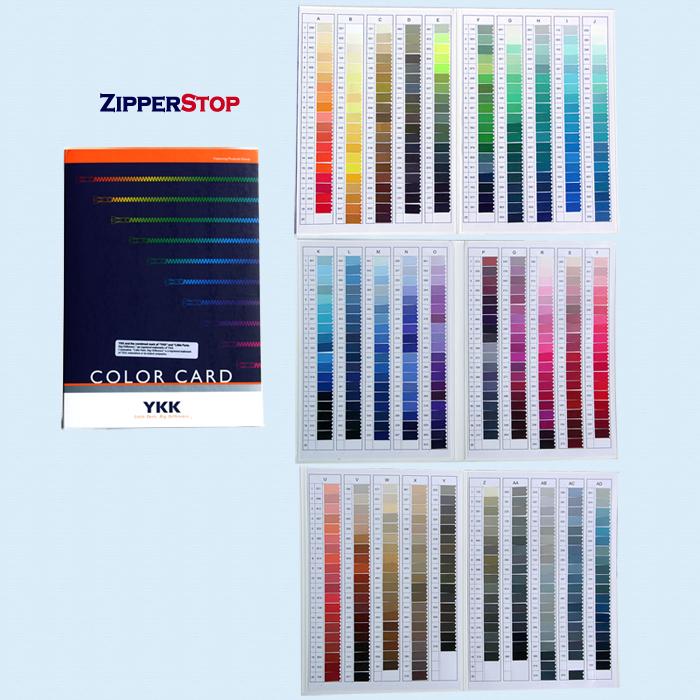 YKK  Color Card