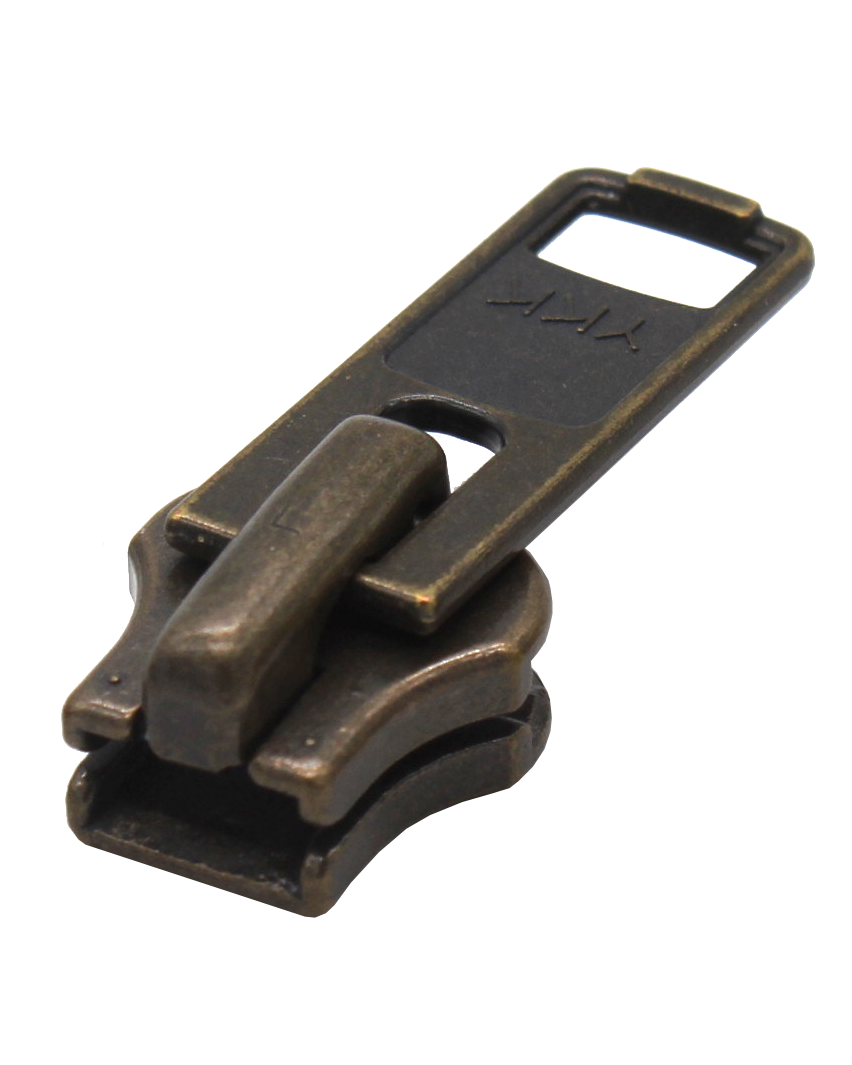 YKK #10 Antique Brass Slider