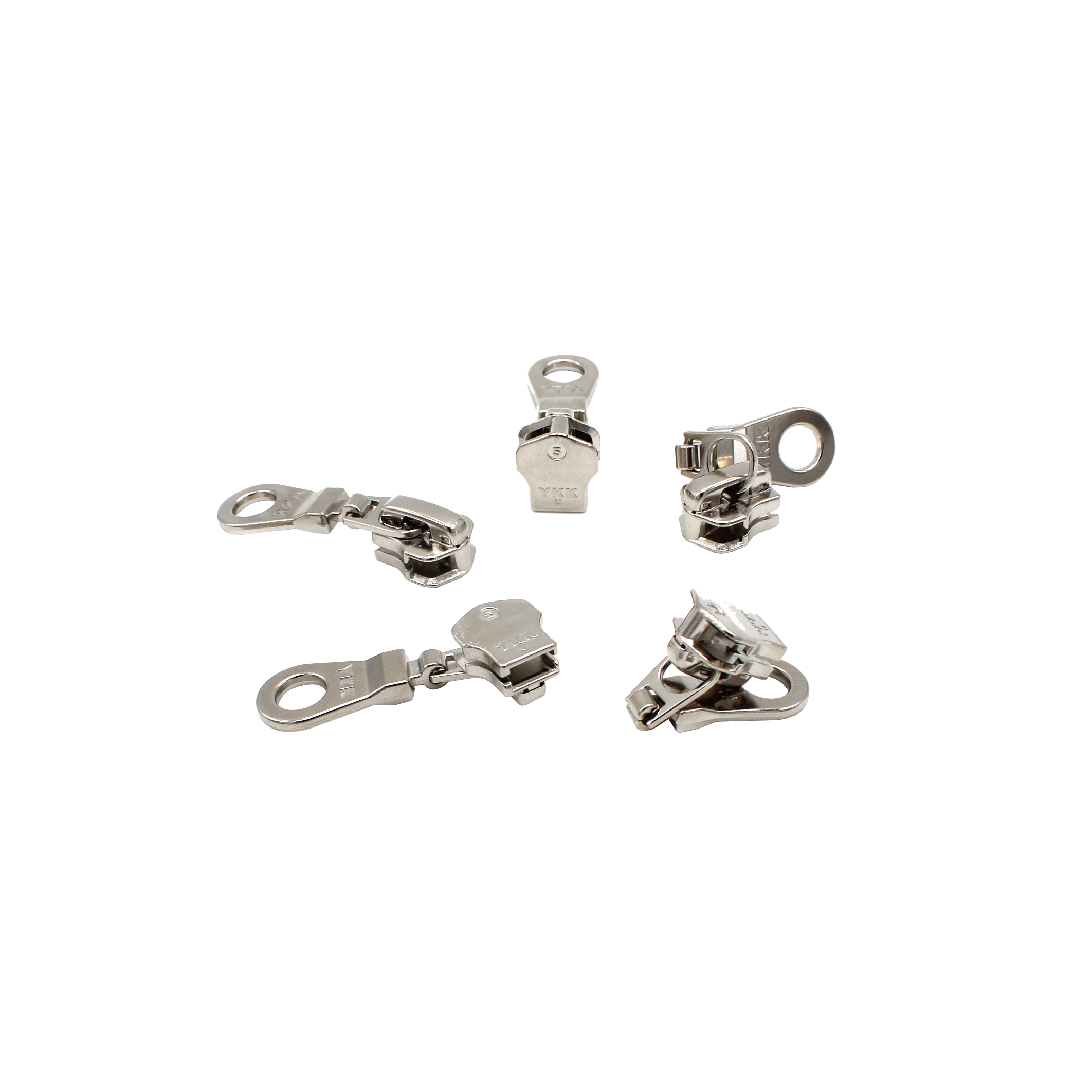 YKK  #5 Aluminum Donut Pull Sliders