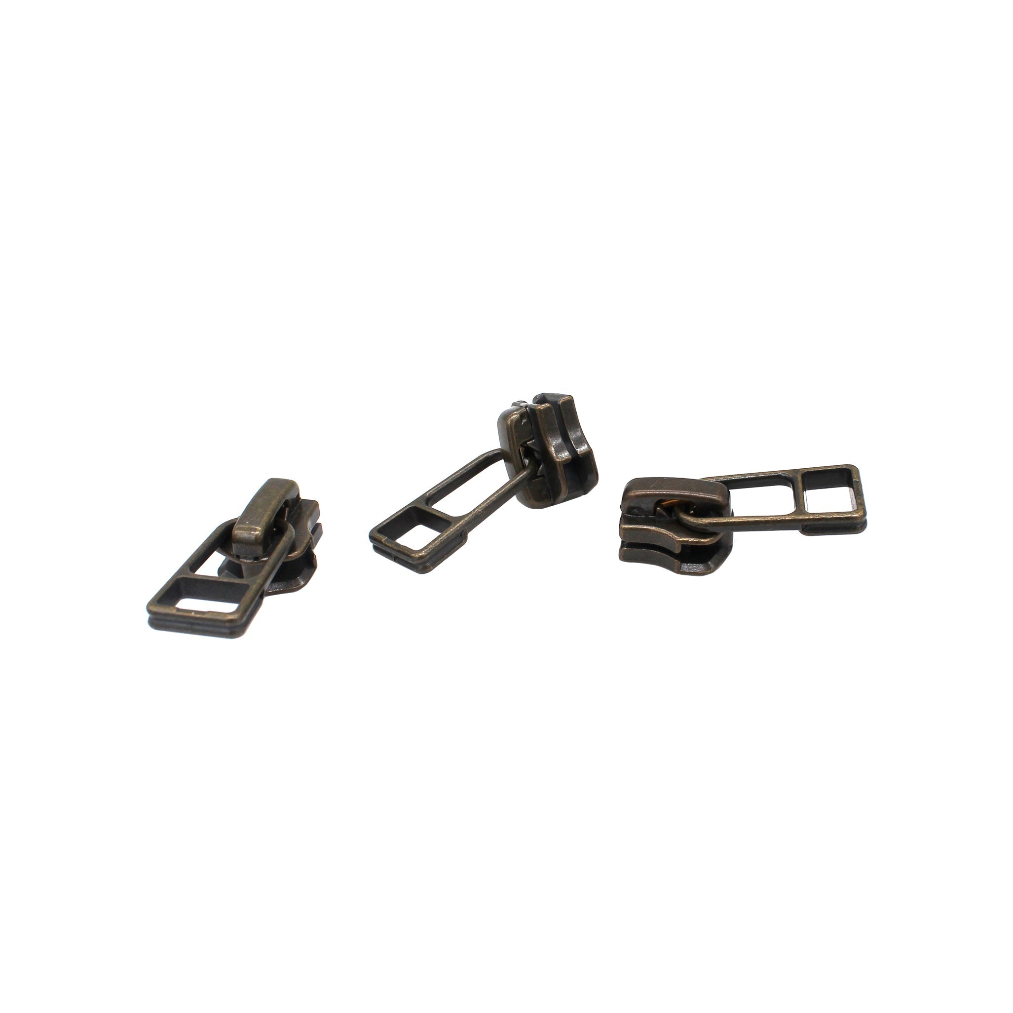 YKK  #5 Antique Brass Bell Pull Slider