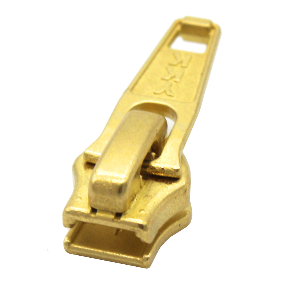 YKK  #5 Coil Auto Slider-Brass