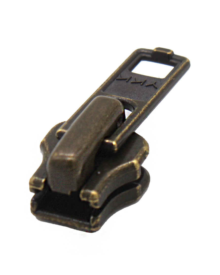 YKK  #7 Antique Brass Slider