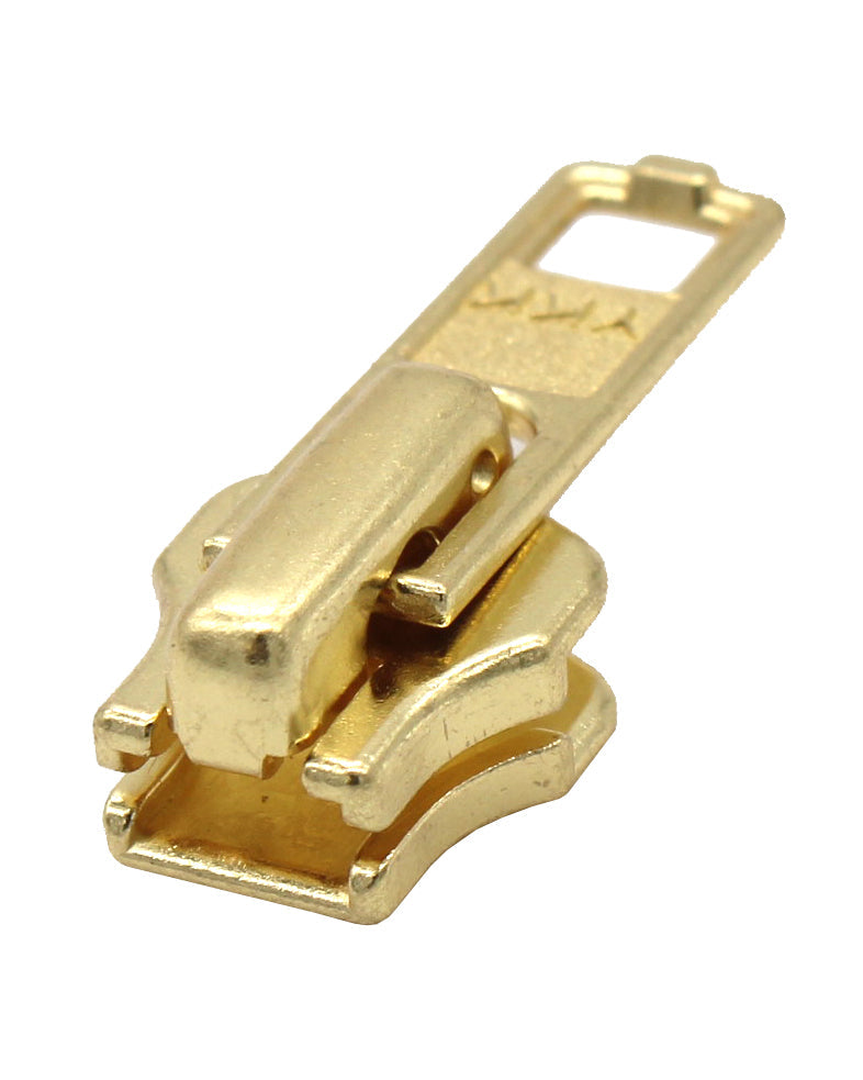 YKK  #7 Brass Auto Lock Slider