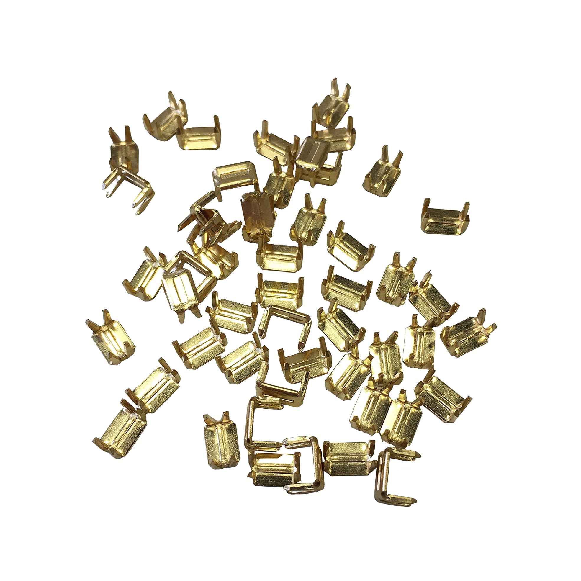 YKK Bottom Stops (Gold) - 30 Per Pack