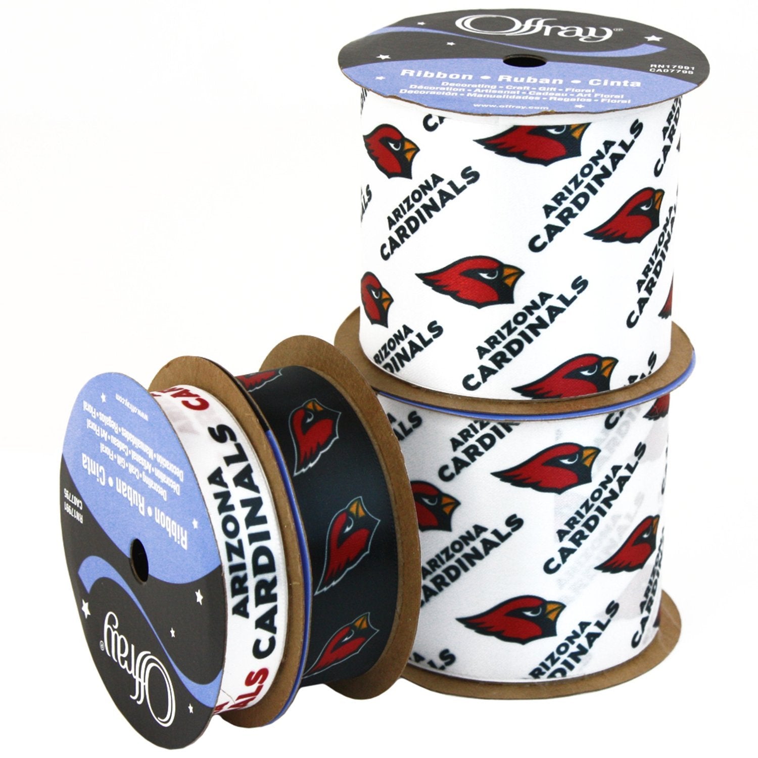 Cardinals NFL Printed Ribbon
