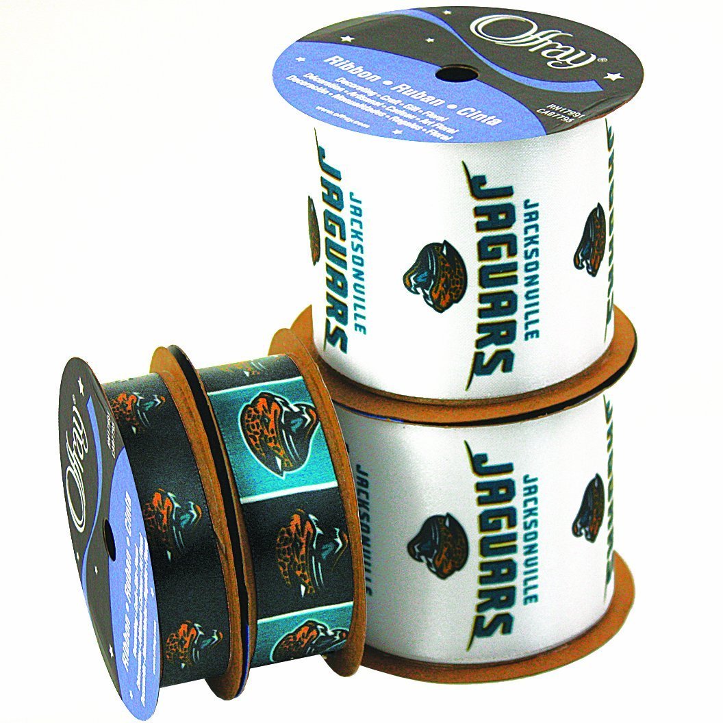 Jaguars NFL Printed Ribbon