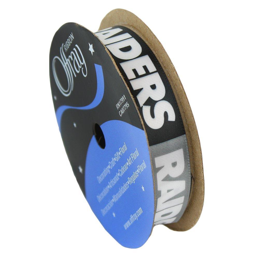 Raiders NFL Printed Ribbon