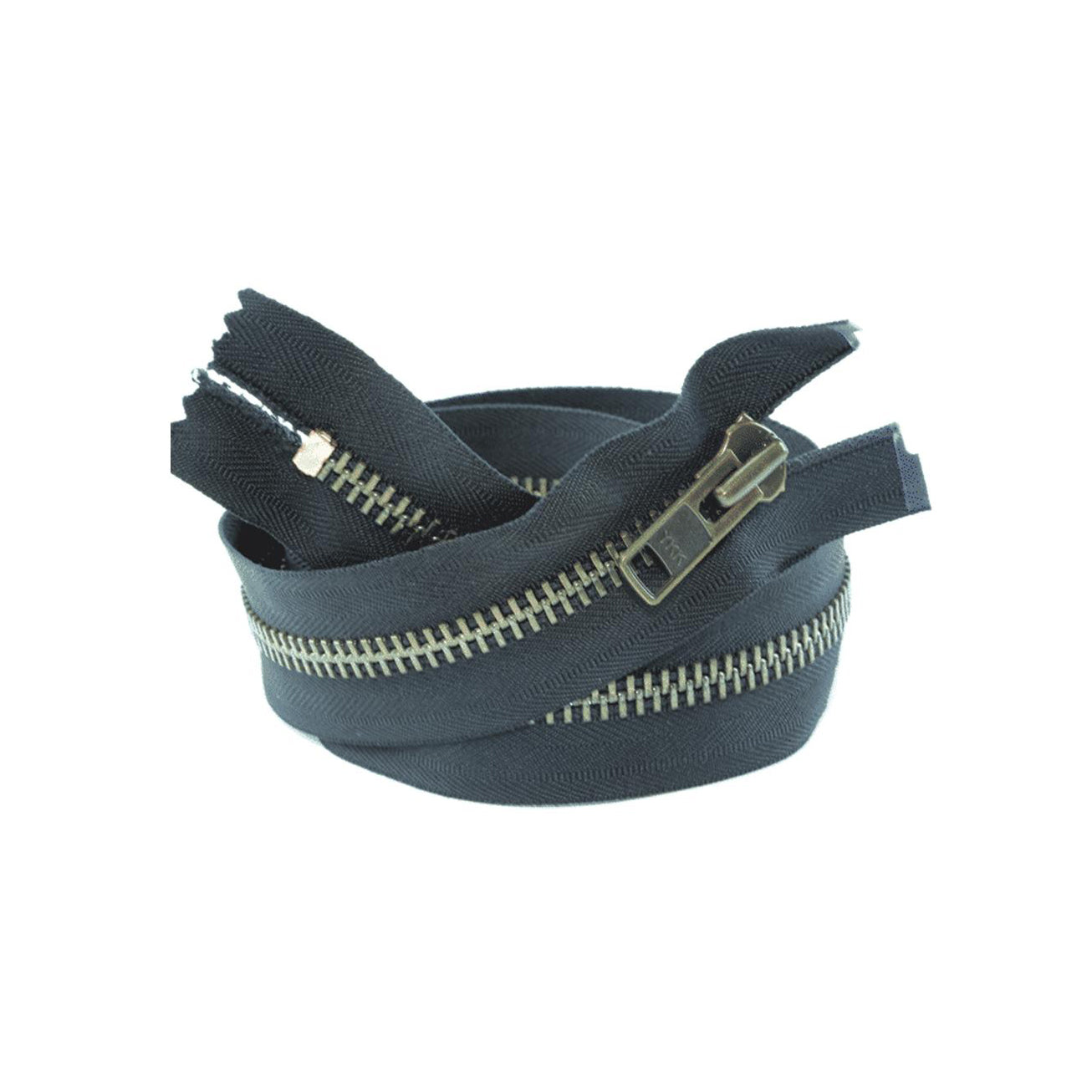 YKK #10 Closed Bottom Zipper - Antique Brass - 36"