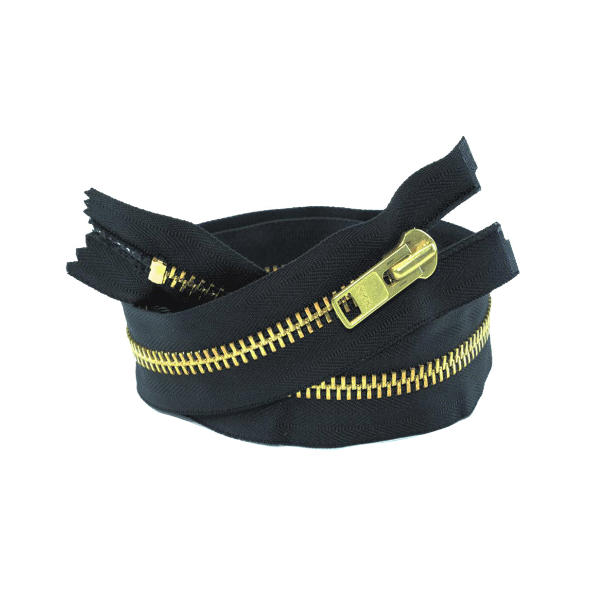 YKK #10 Closed Bottom Zipper - Brass - 36"