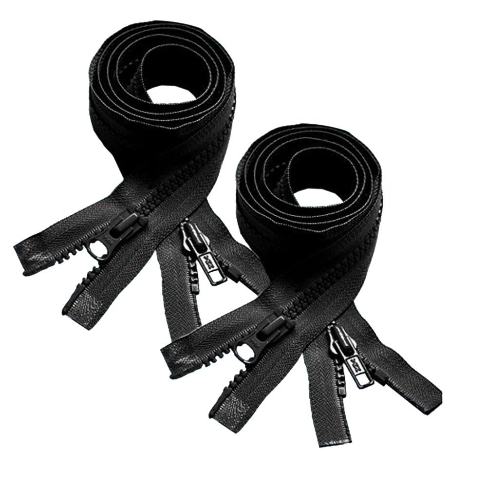 YKK #5 "2-Way" Molded Separating - Jacket - 48" & 72" BLACK