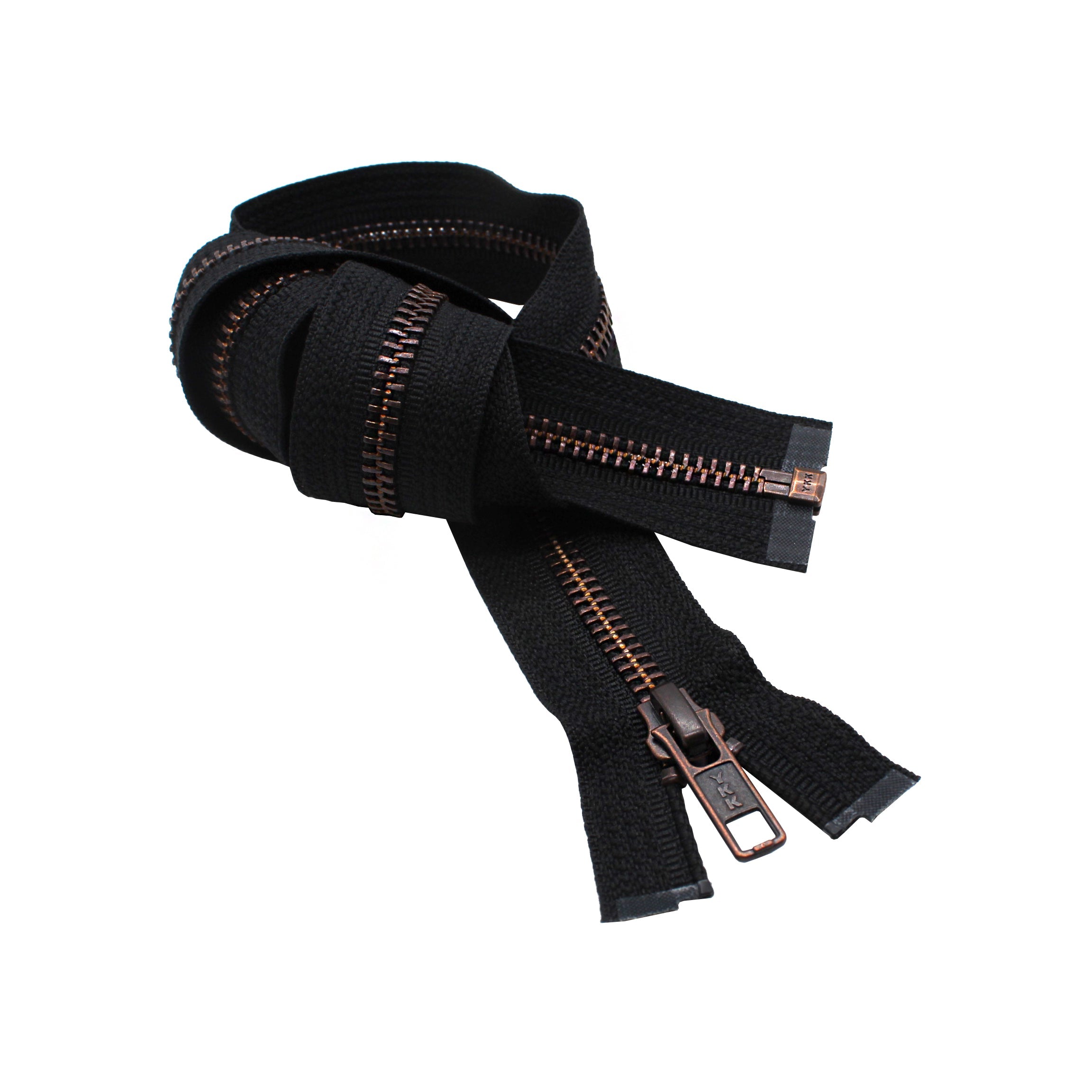 YKK #5 Antique Copper Finished Separating