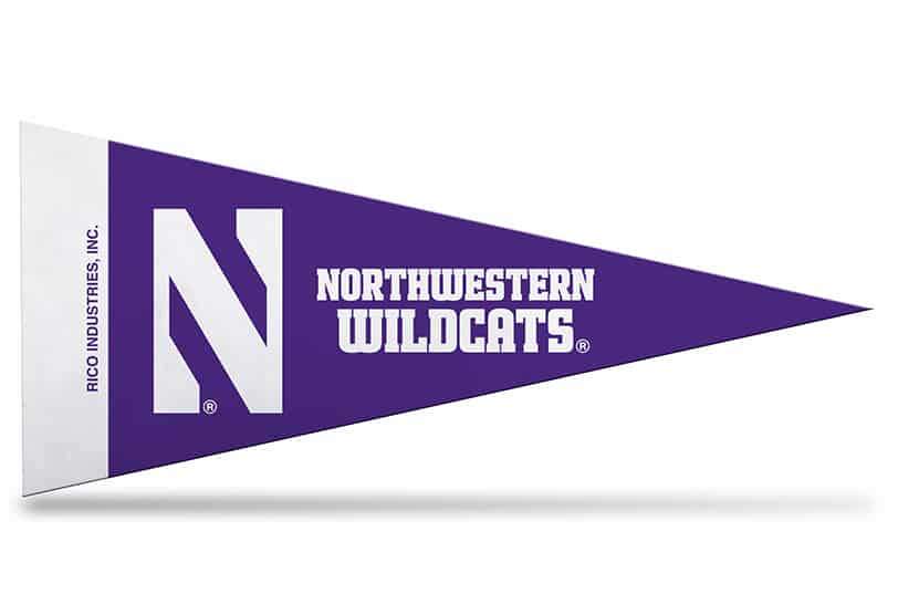 Northwestern Mini Pennant
