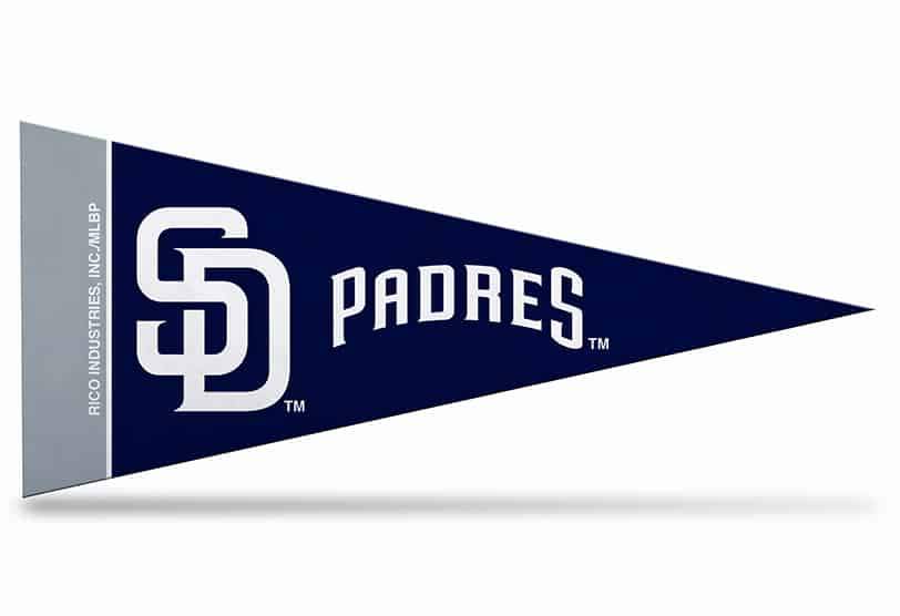 San Diego Padres Mini Pennant