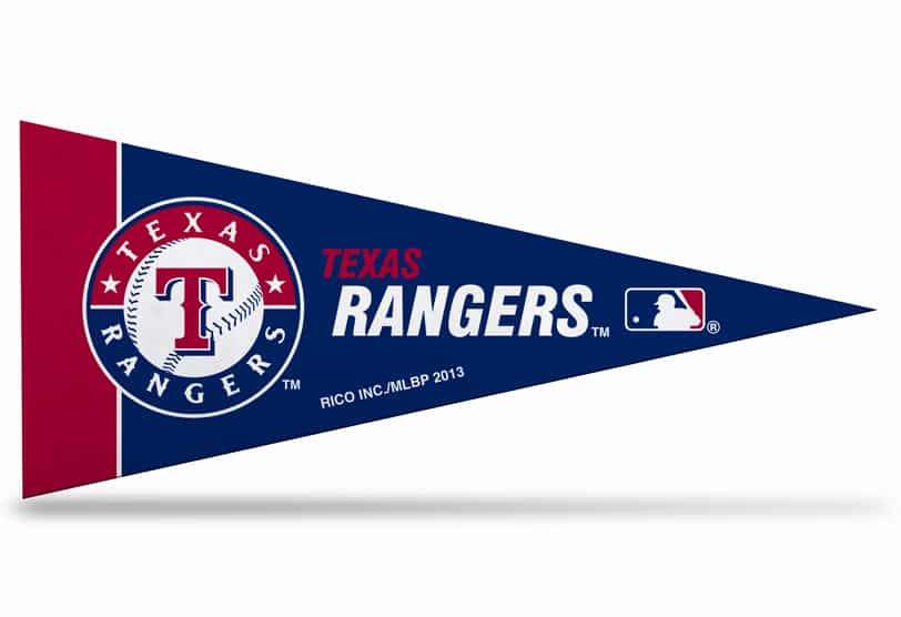 Texas Rangers Mini Pennant
