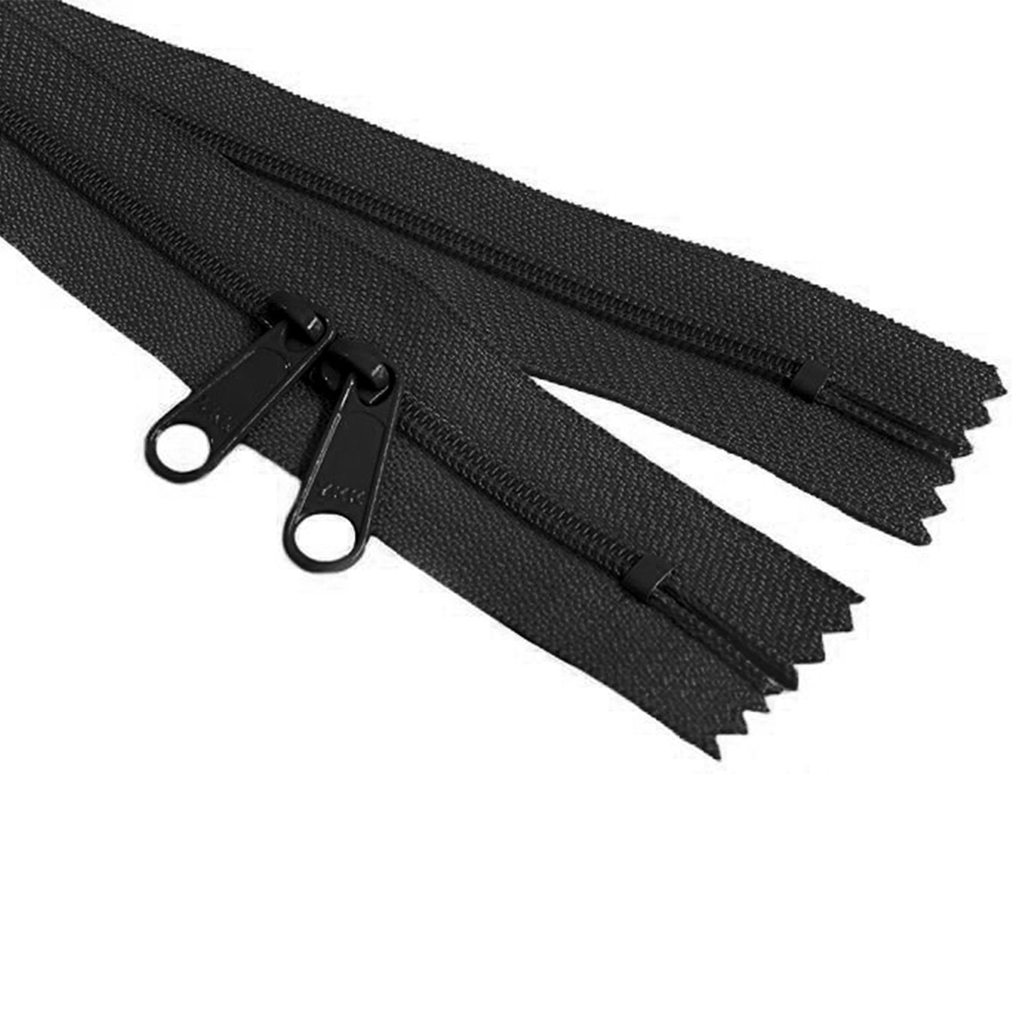 YKK #4.5 - Double-slide handbag zipper (8-set)