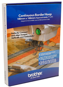 Brother Embroidery Continuous Border Hoop Border Hoop 7x4