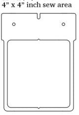 Fast Frames 4" x 4" Sewing Area