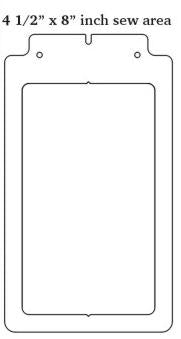 Fast Frames 4" x 8" Sewing Area