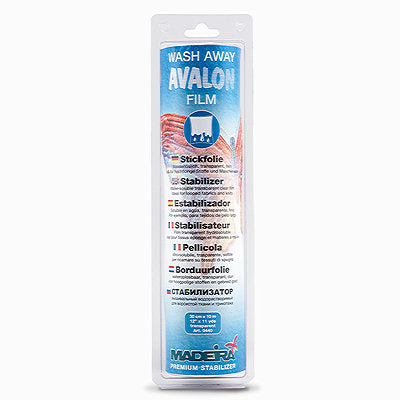 Madeira Embroidery Stabilizer - STABILIZER AVALON FILM