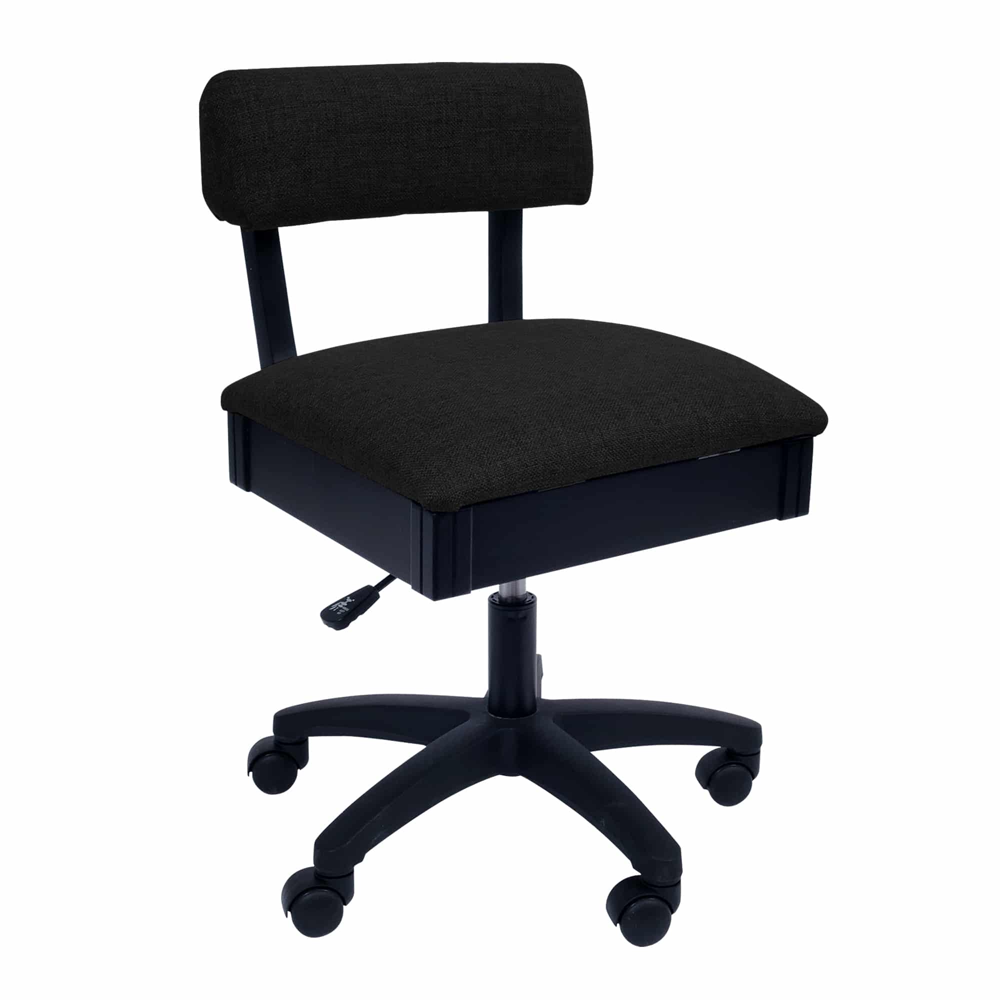 Arrow Hydraulic Sewing Chair- Baroness Black
