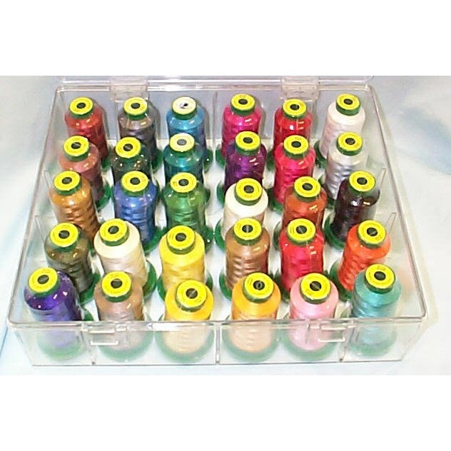 Exquisite Top 30 Colors Embroidery Thread Set (Box not included)