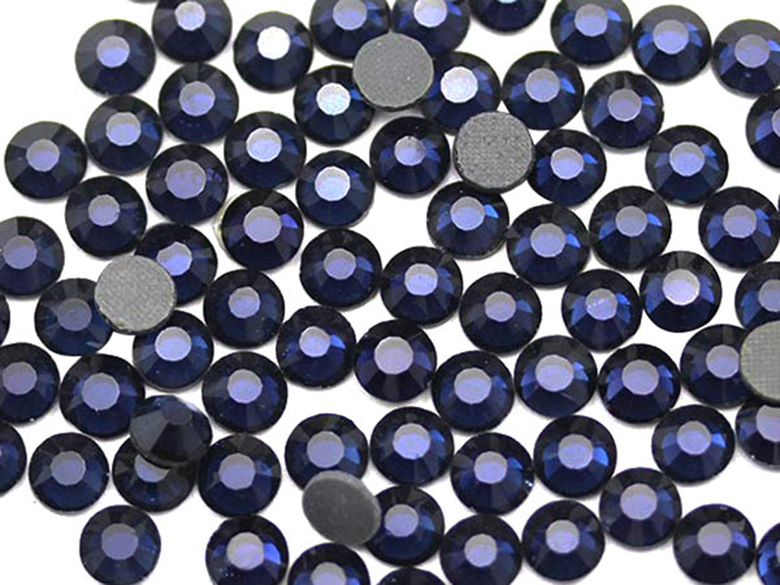 Blue Montana Hotfix Glass Rhinestones