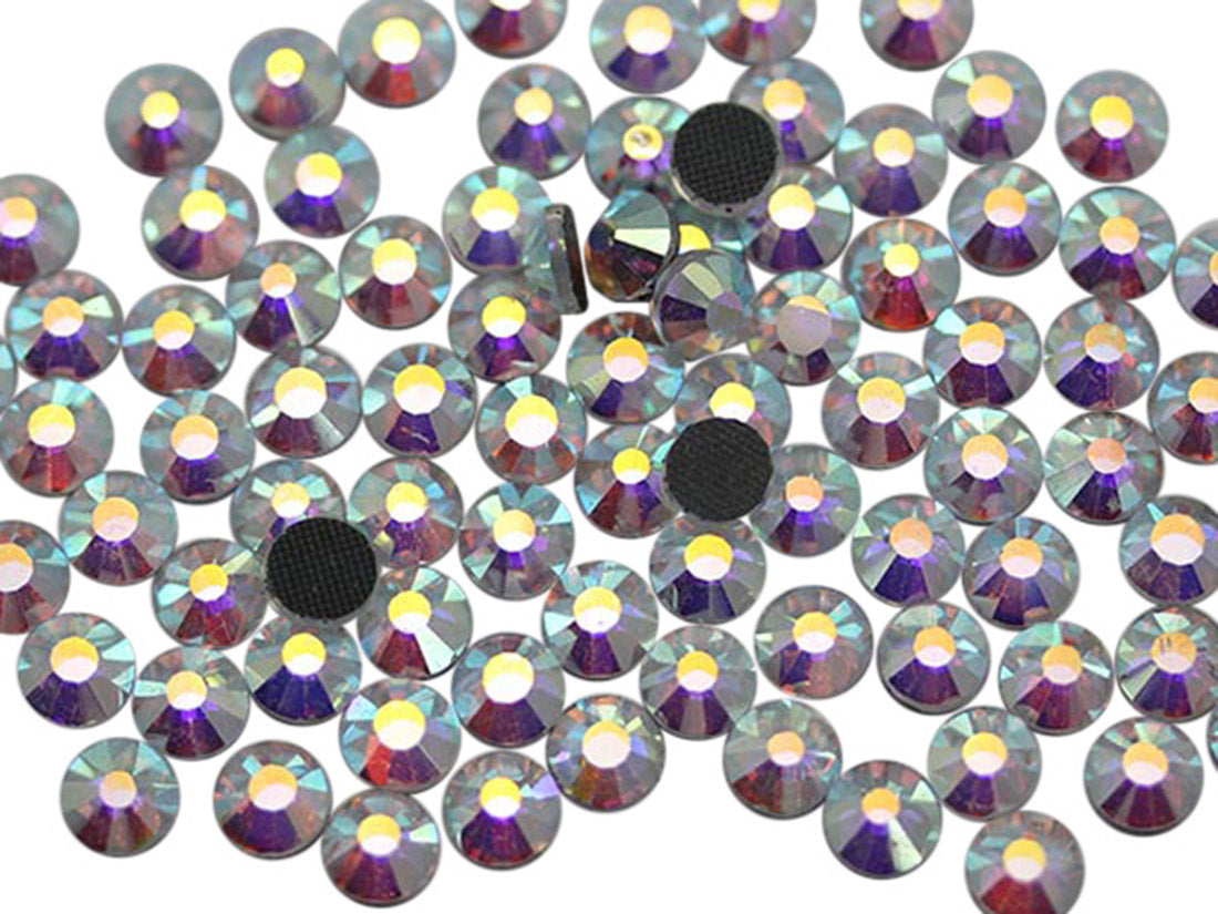 Crystal AB Hotfix Glass Rhinestones