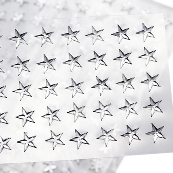 Crystal Stick On Star Gems