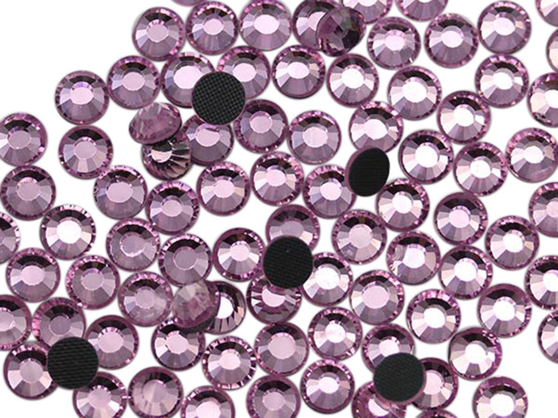 Pink Hotfix Glass Rhinestones