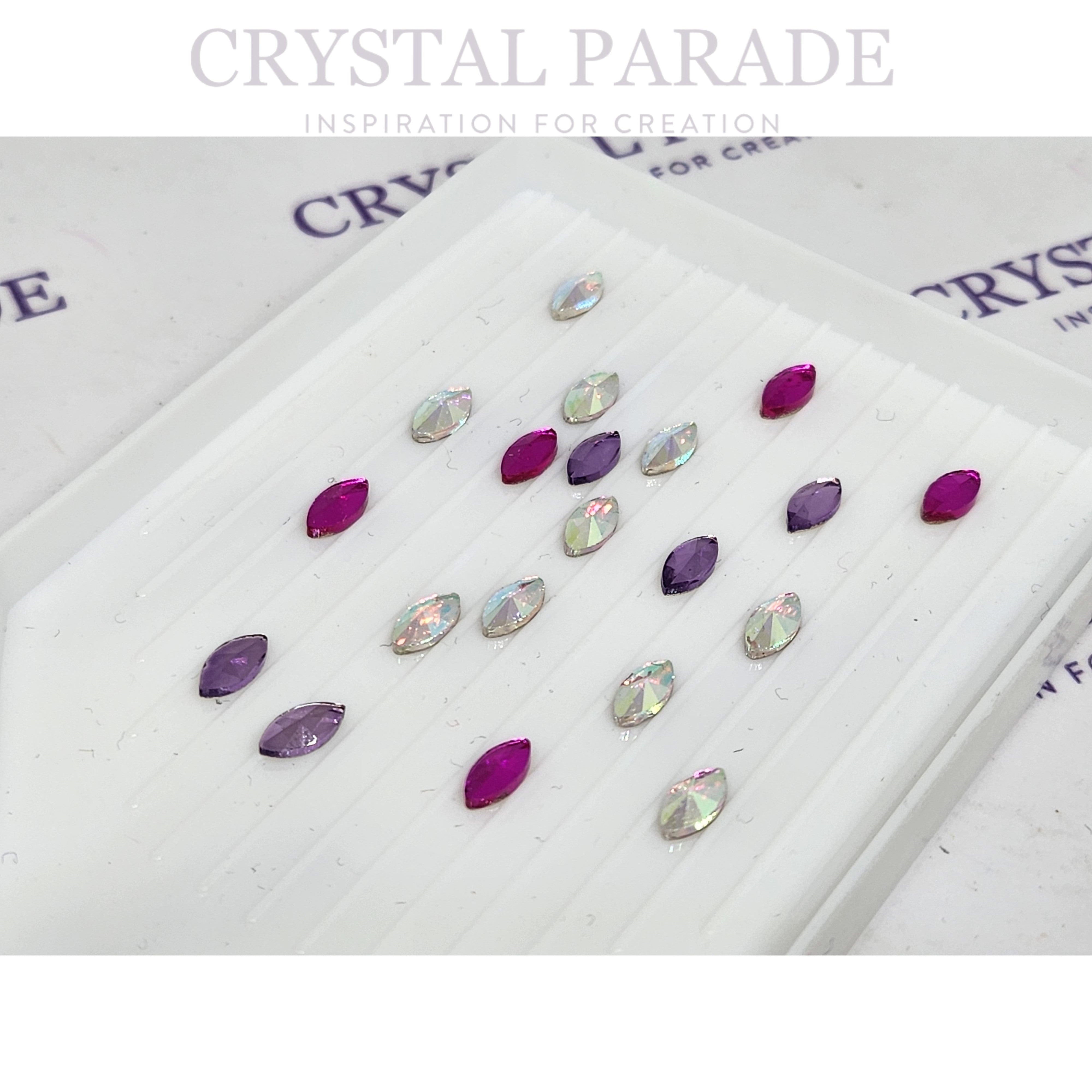 LIMITED EDITION - Zodiac Navettes Shape Mix Pack of 20 - Tickled Pink