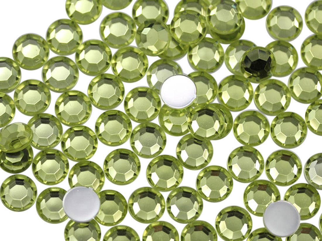 Yellow Jonquil Flat Back Rhinestones