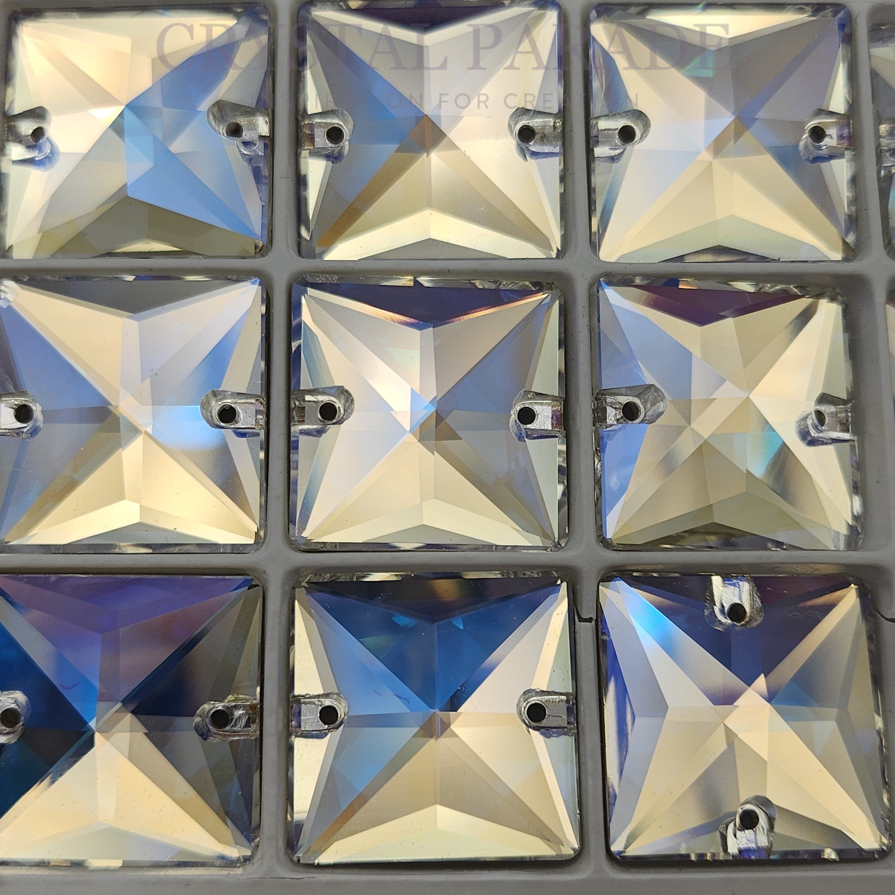 Zodiac Sew on Square - Moonlight