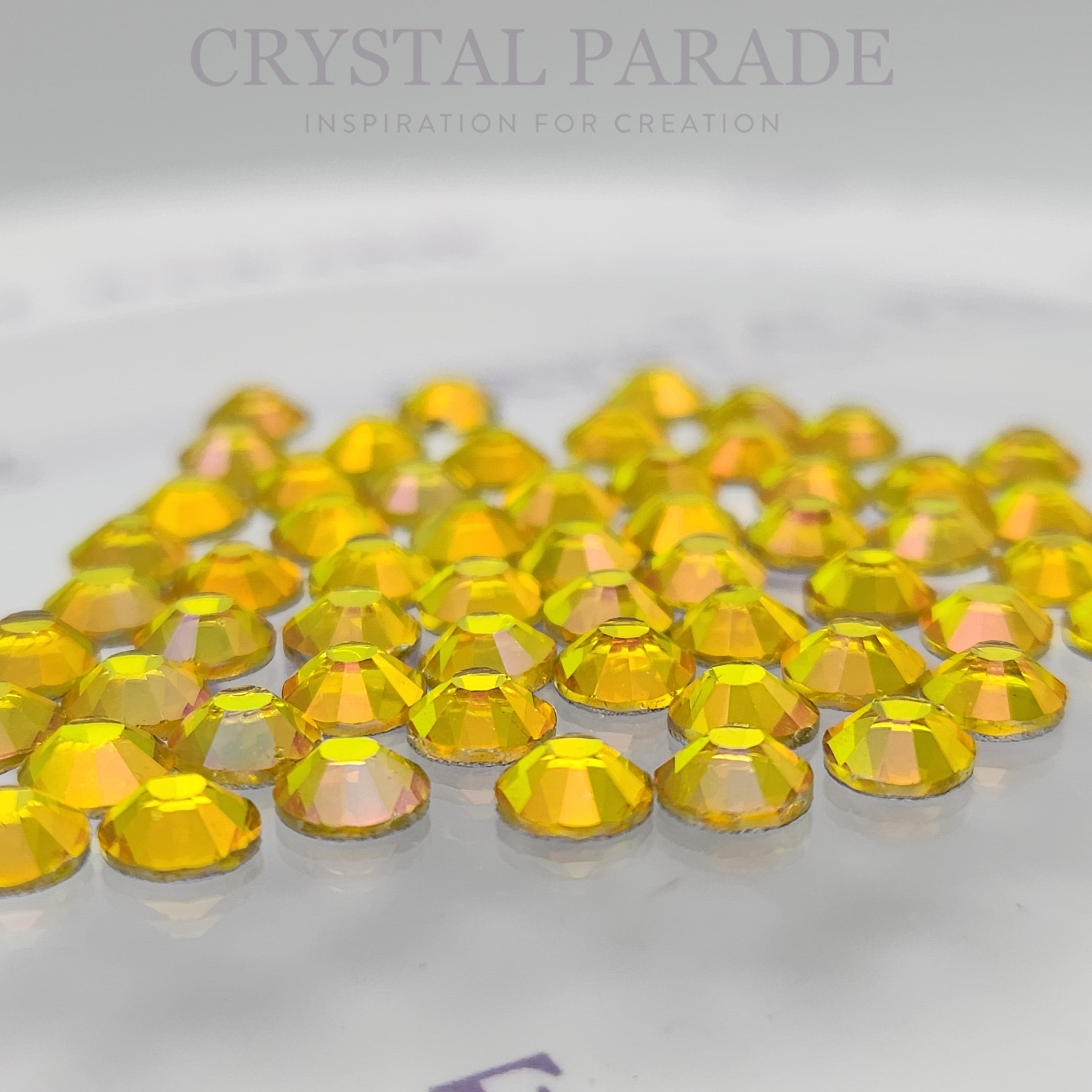 Luna Non Hotfix Rhinestones - Citrine Shine