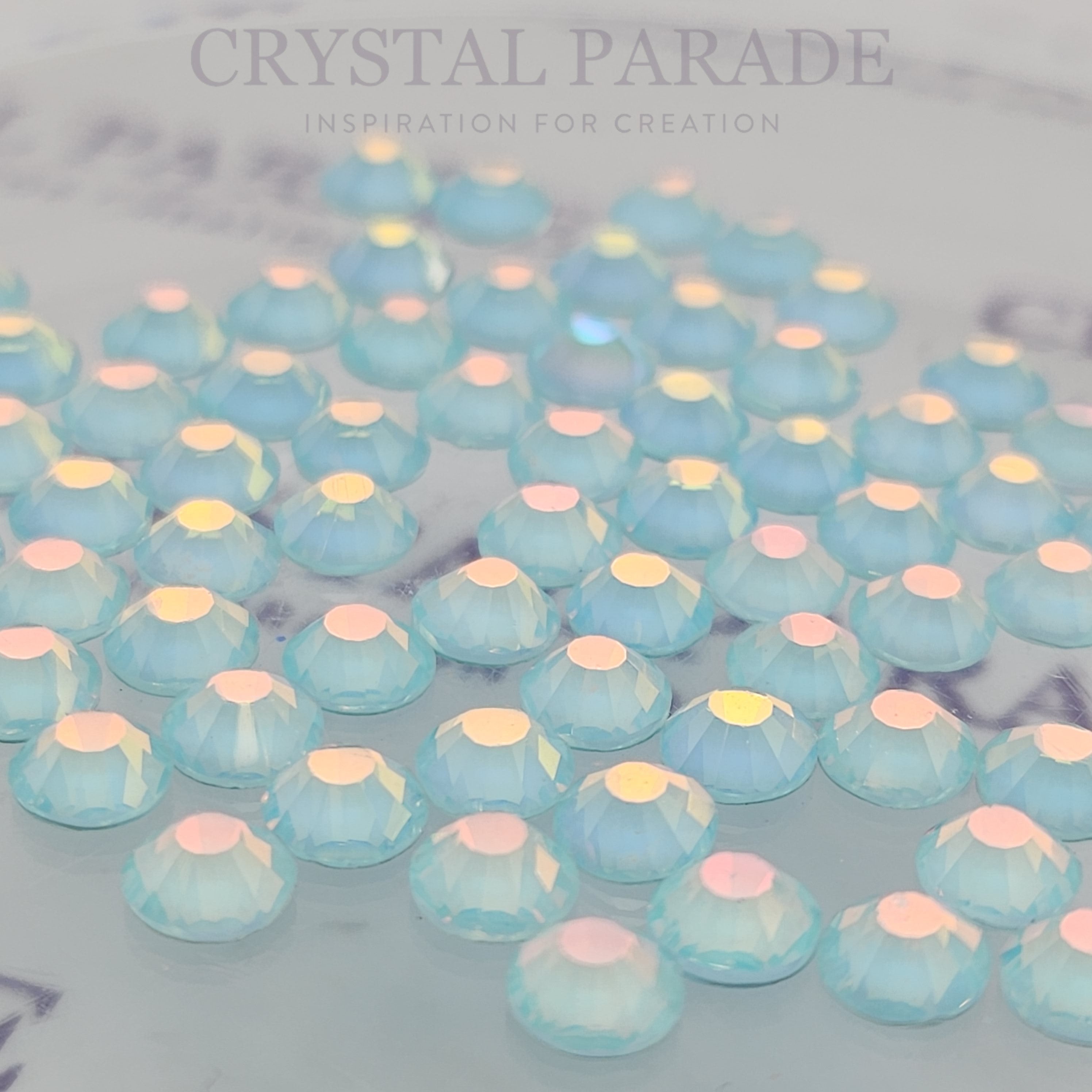 Luna Non Hotfix Rhinestones - Aqua Mocha Opal