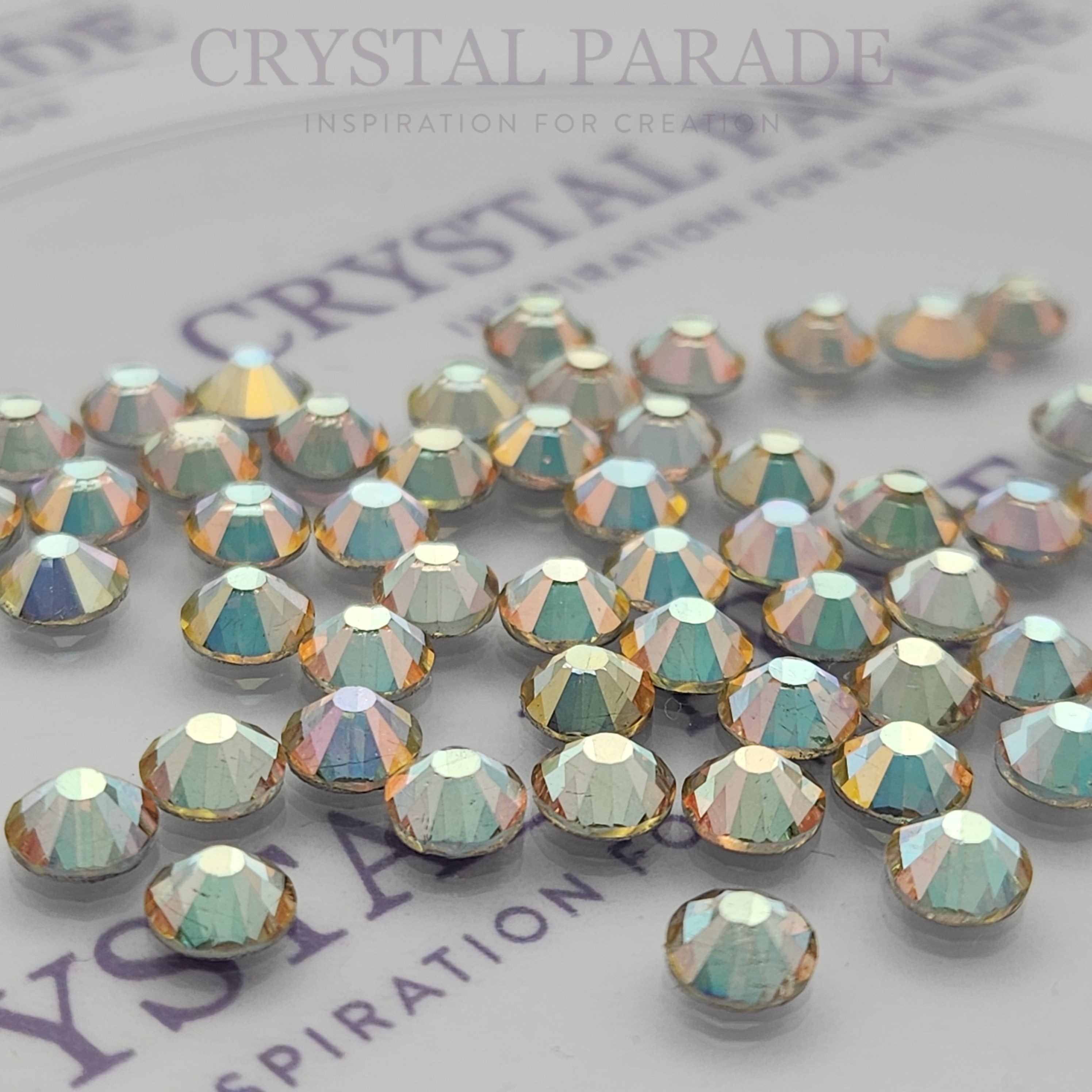 Luna Non Hotfix Rhinestones - Blush White Shine