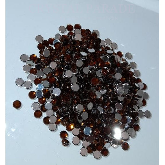 Zodiac Resin Rhinestones Smoked Topaz Pack of 1440 SS16 (4mm)