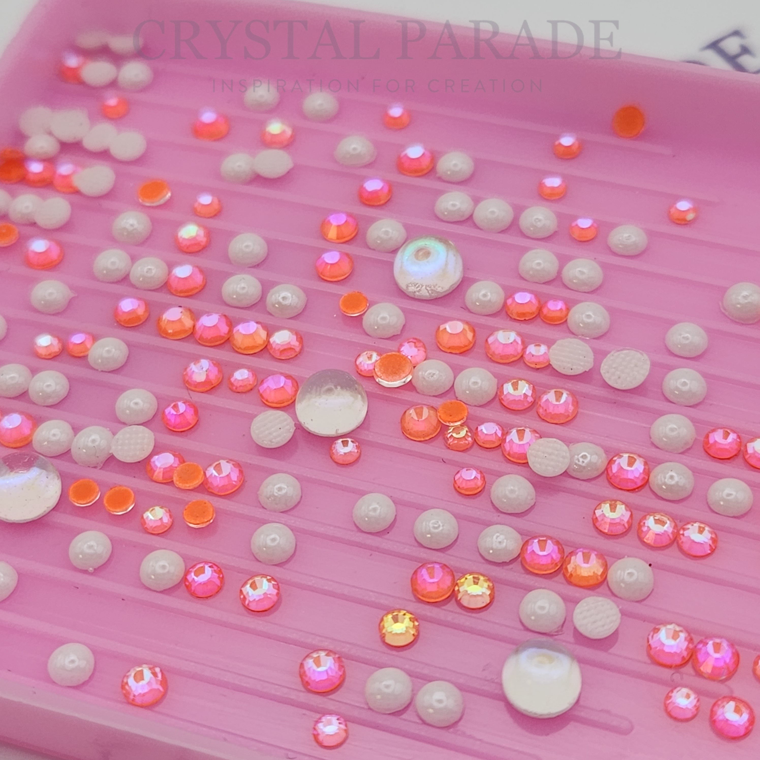 Zodiac Crystal & Pearl Mix Pack of 200 - Foam Party