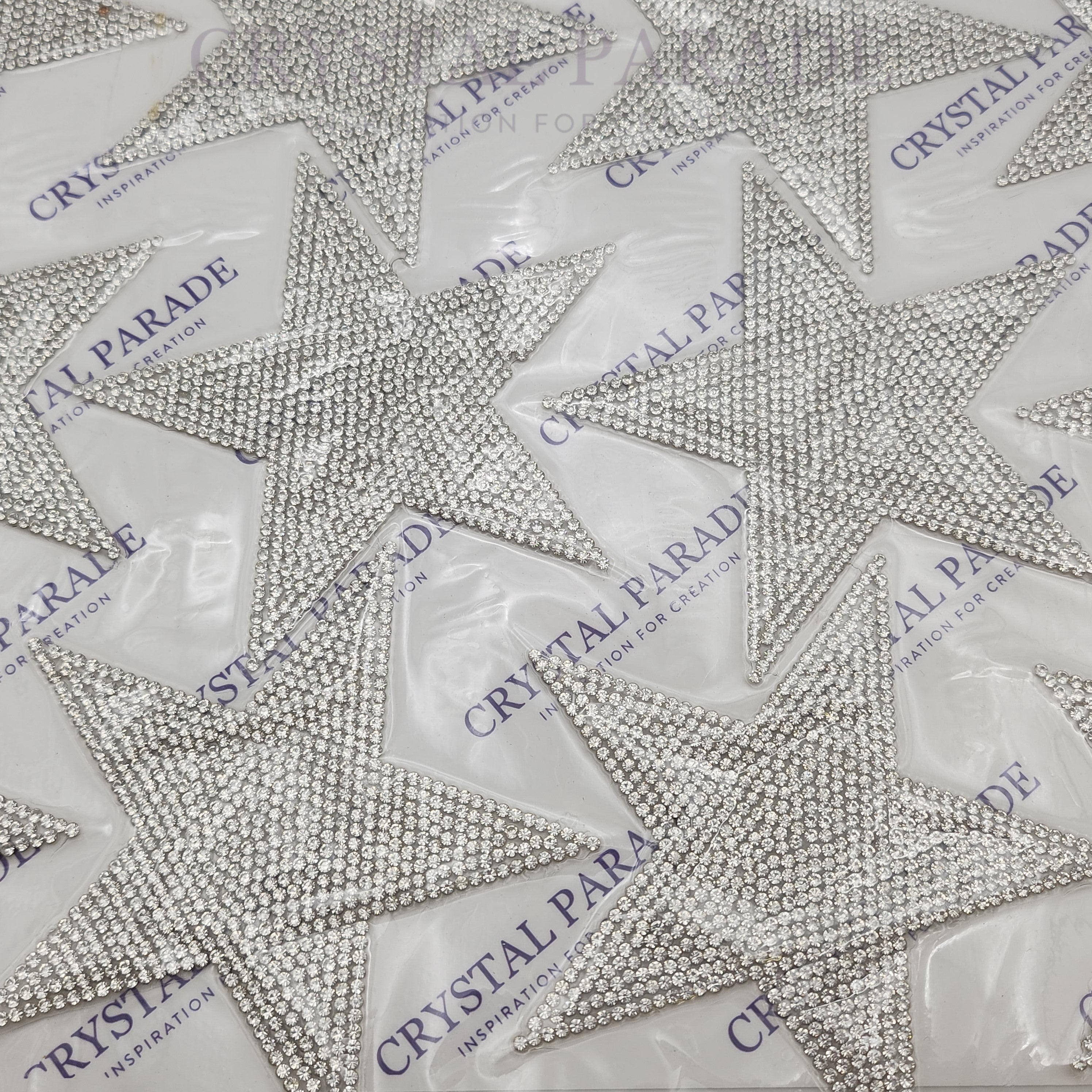 Hotfix Transfer Rhinestone Stars - Clear