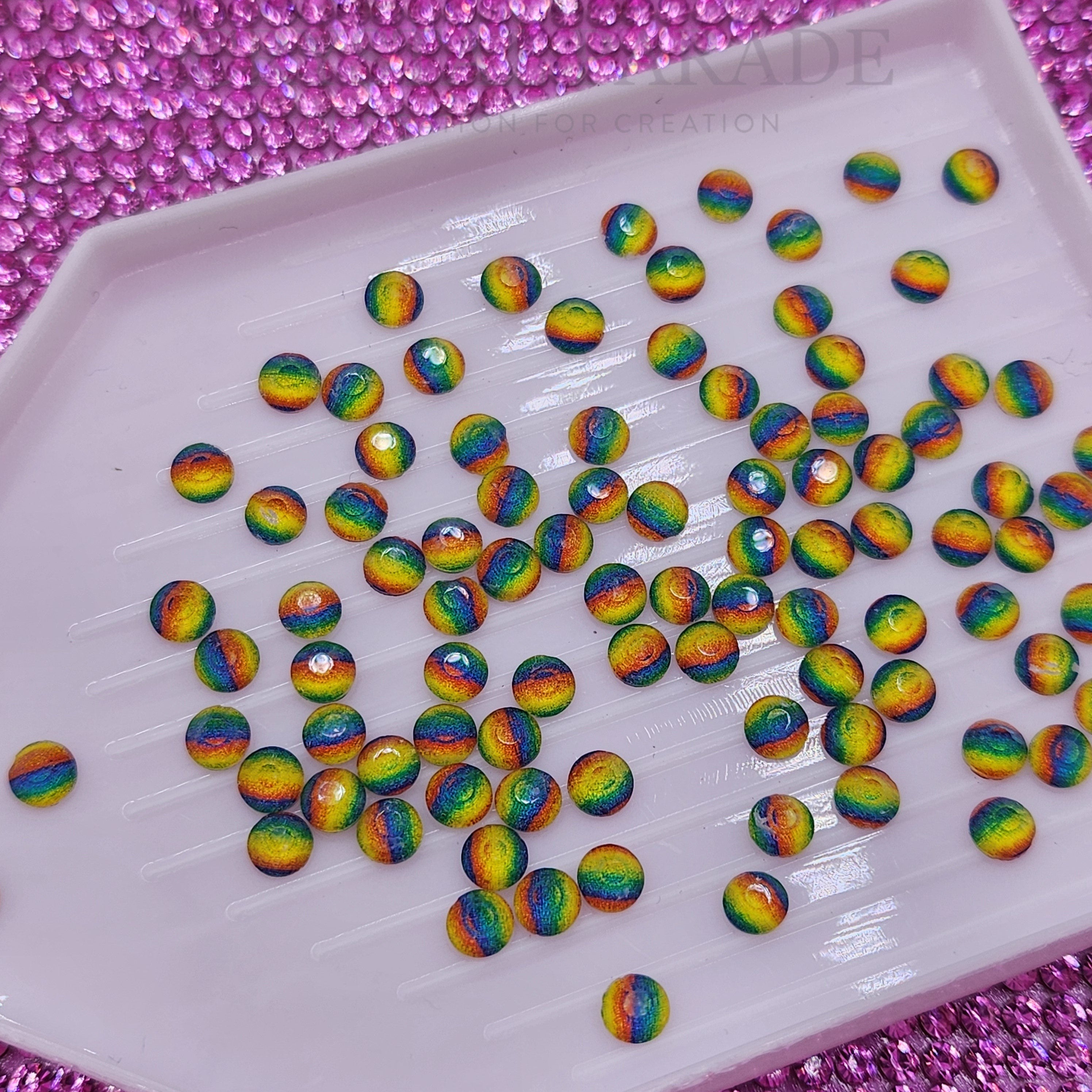 Luna Non Hotfix Rhinestones - Rainbow Candy