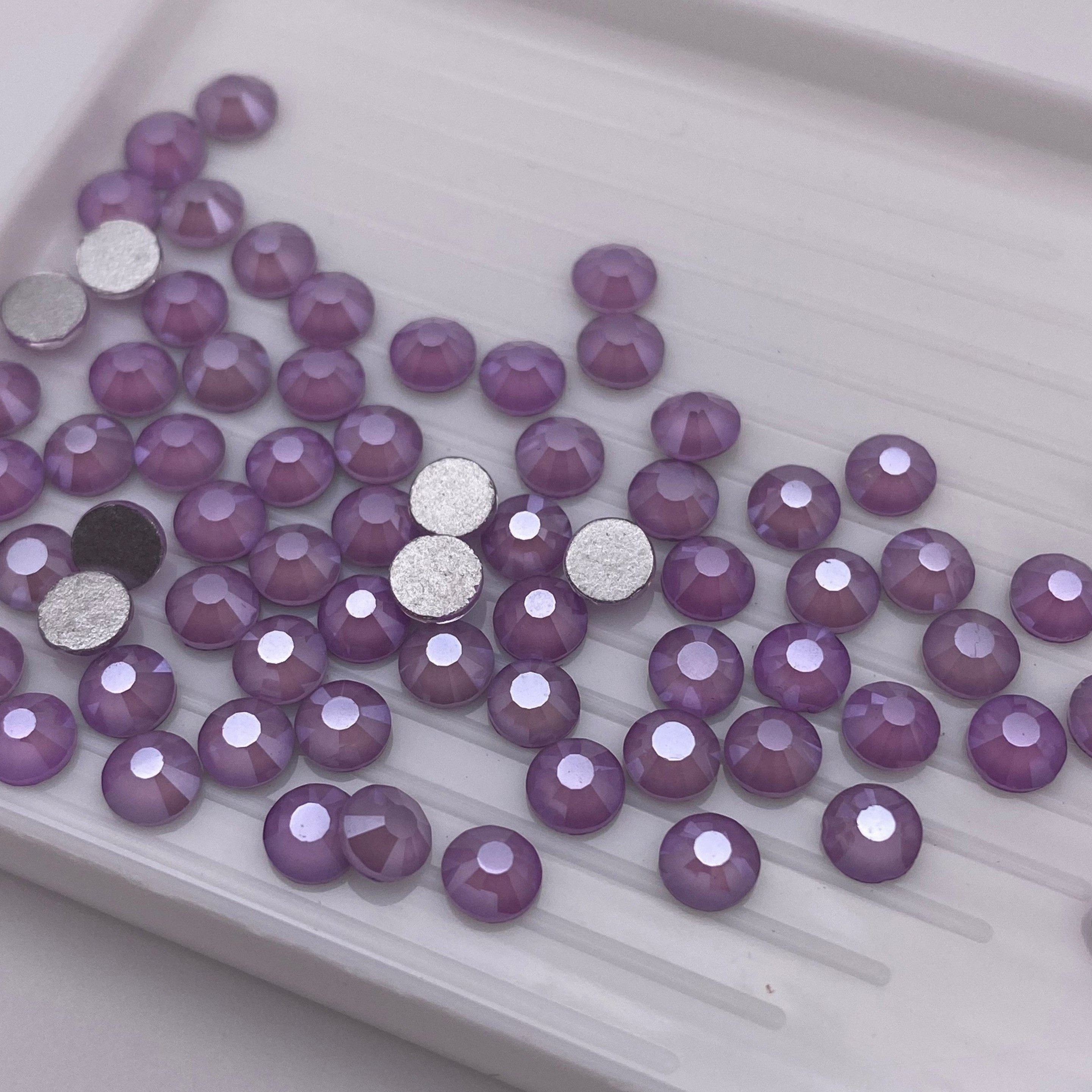 Limited Edition - Luna Non Hotfix Rhinestones - Purple Mocha