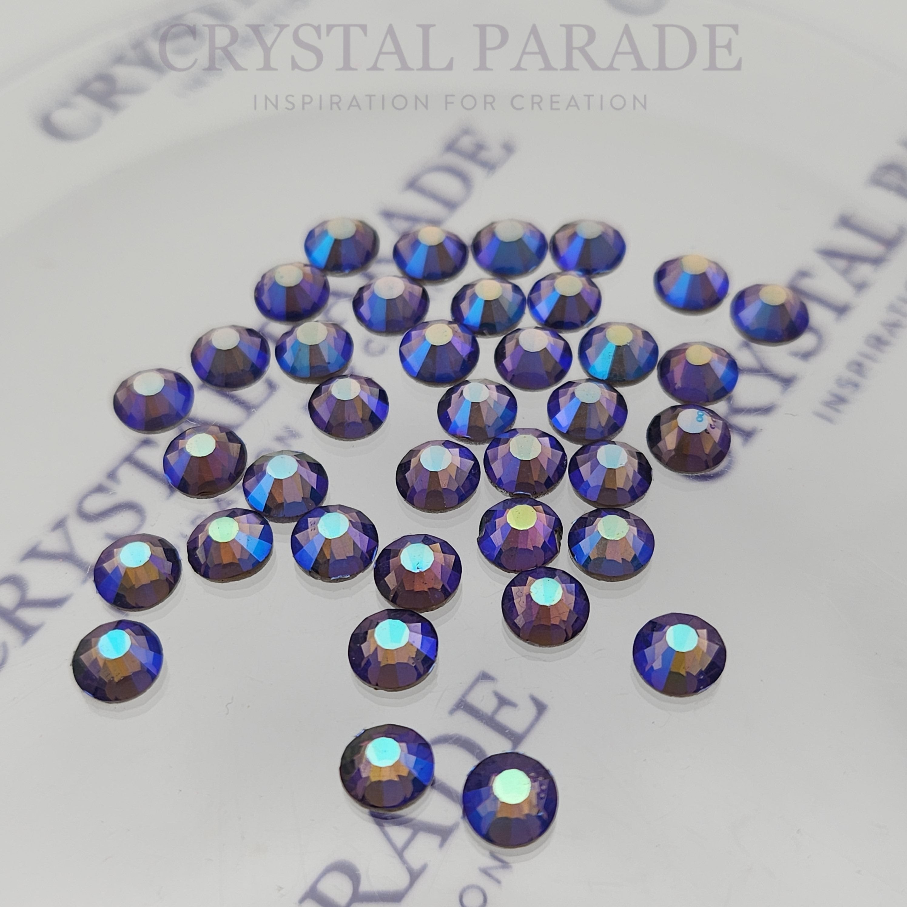 Luna Non Hotfix Crystals - Tanzanite AB Pack of 750