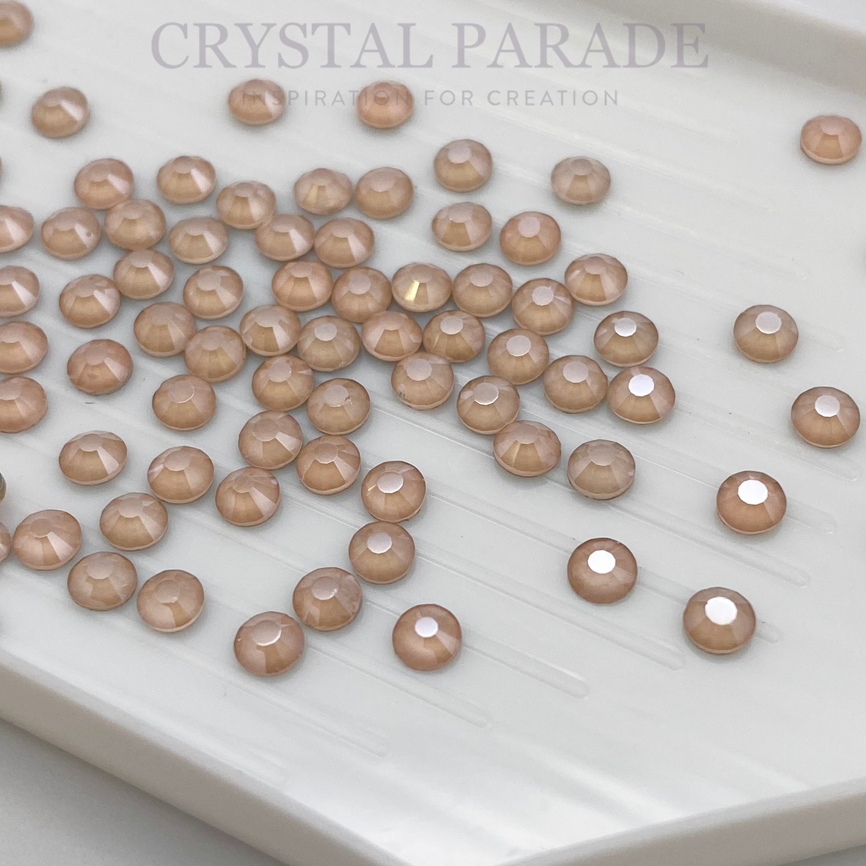 Limited Edition - Luna Non Hotfix Crystals - Champagne Mocha