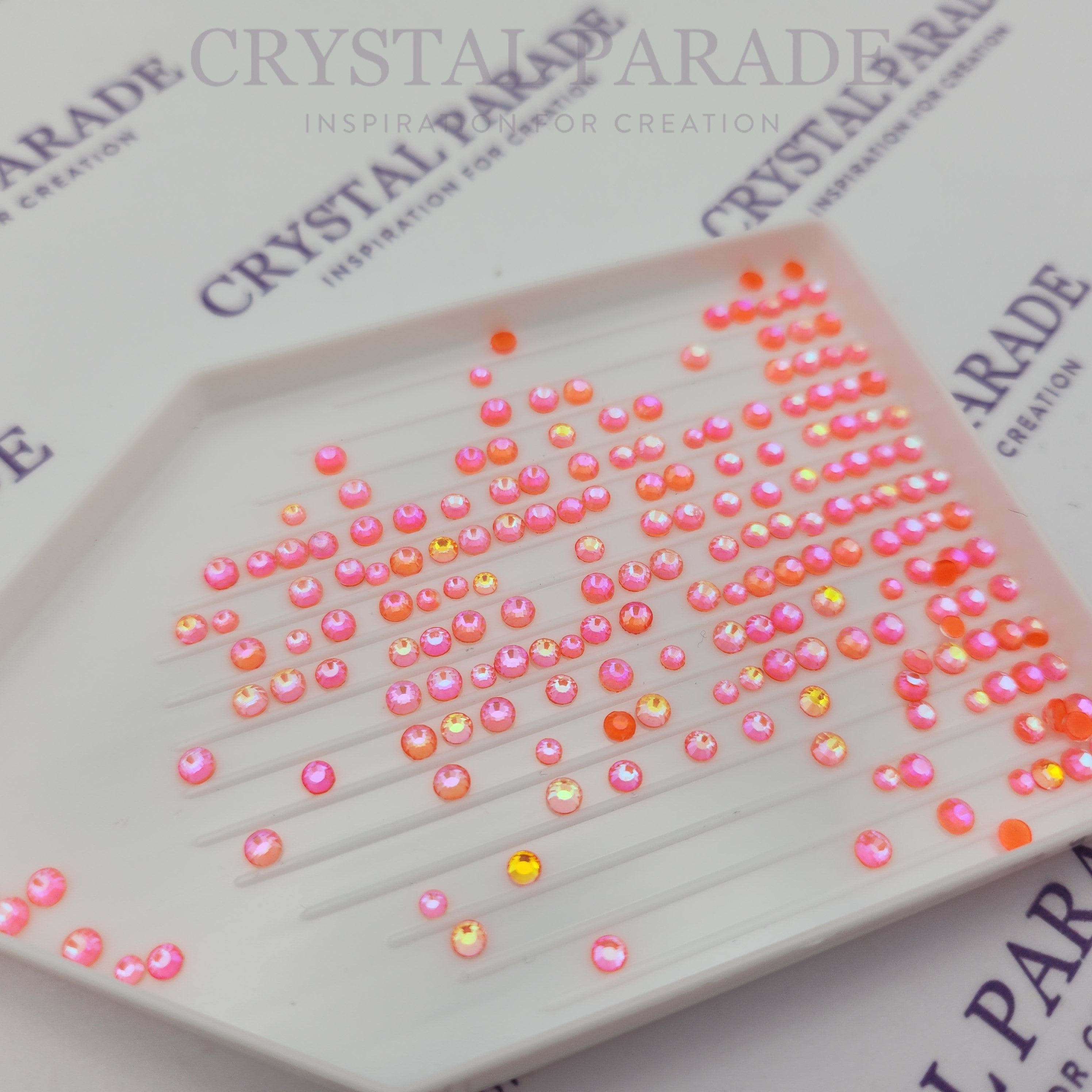 LIMITED EDITION - Zodiac Crystals Mixed Sizes Pack of 200 - Hyacinth Luminous