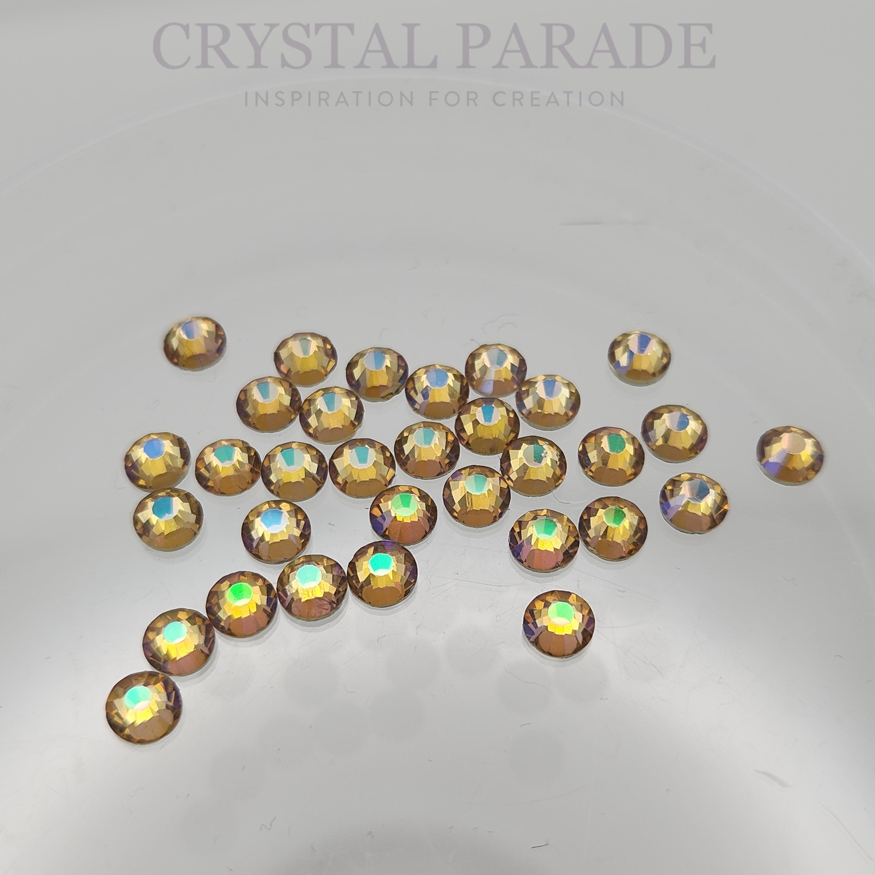 Luna Non Hotfix Crystals - Transparent Amethyst Pack of 750