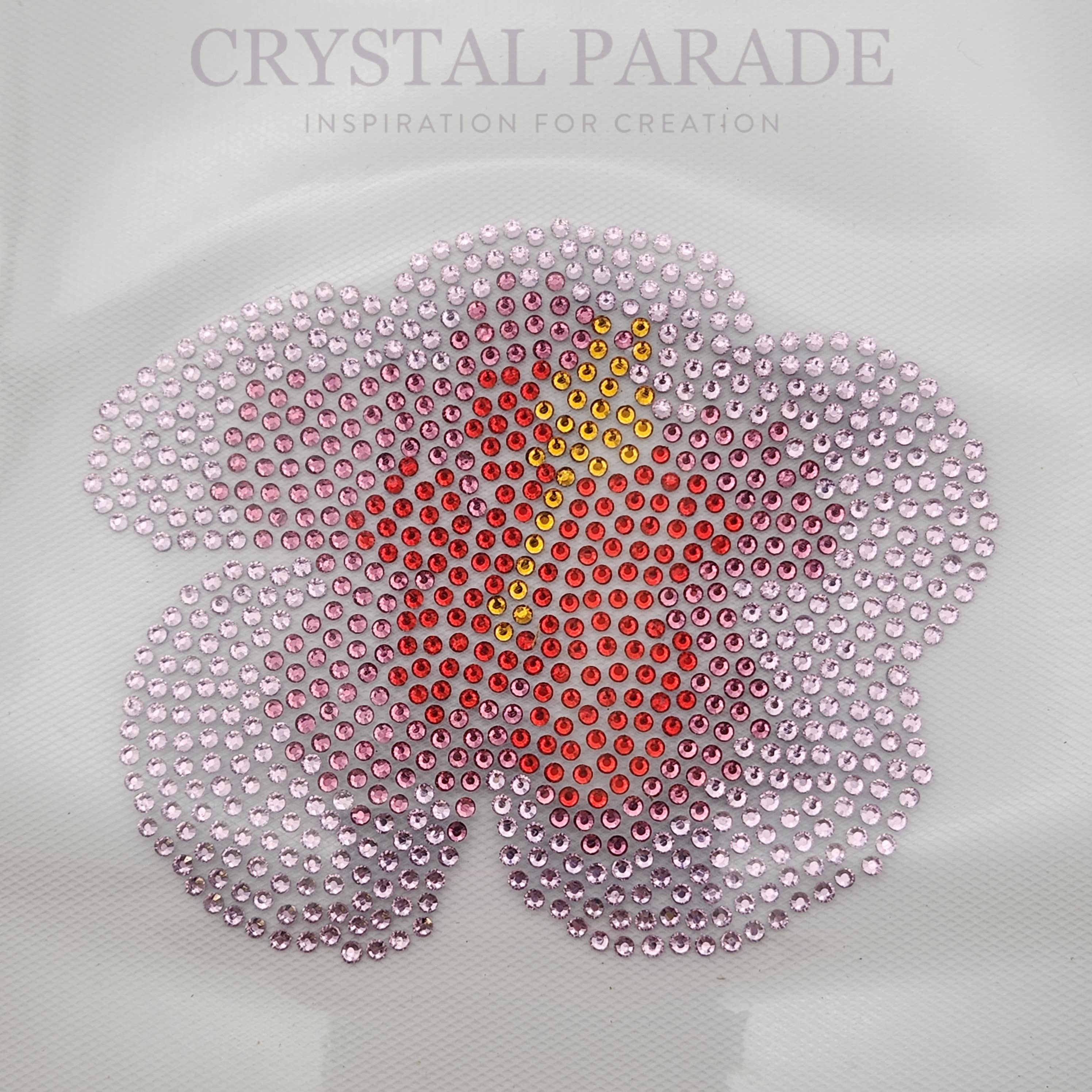 Zodiac Iron on Hotfix Crystal Transfers - Hibiscus Flower