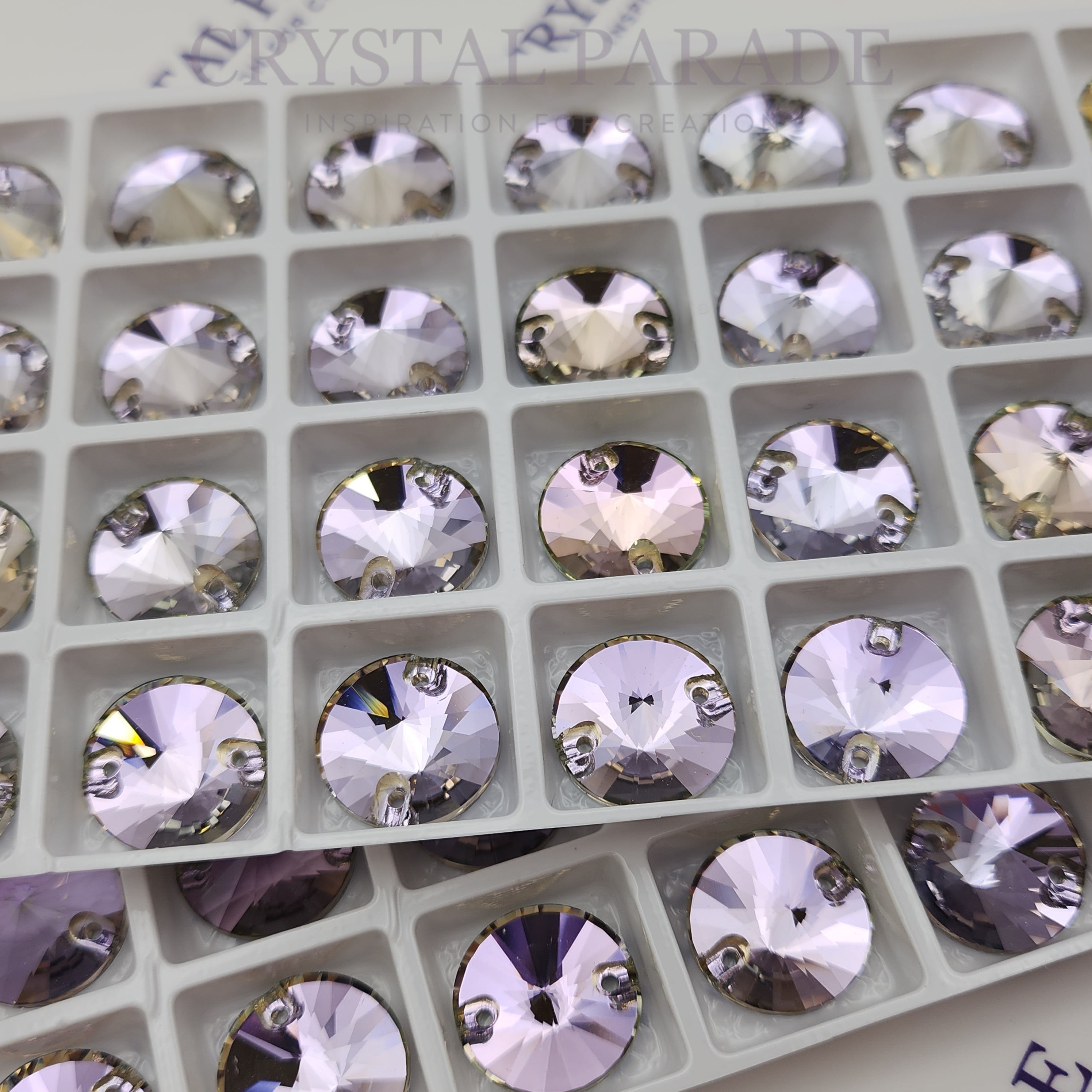 Zodiac Rivoli Sew on Stone - Vitrail Light