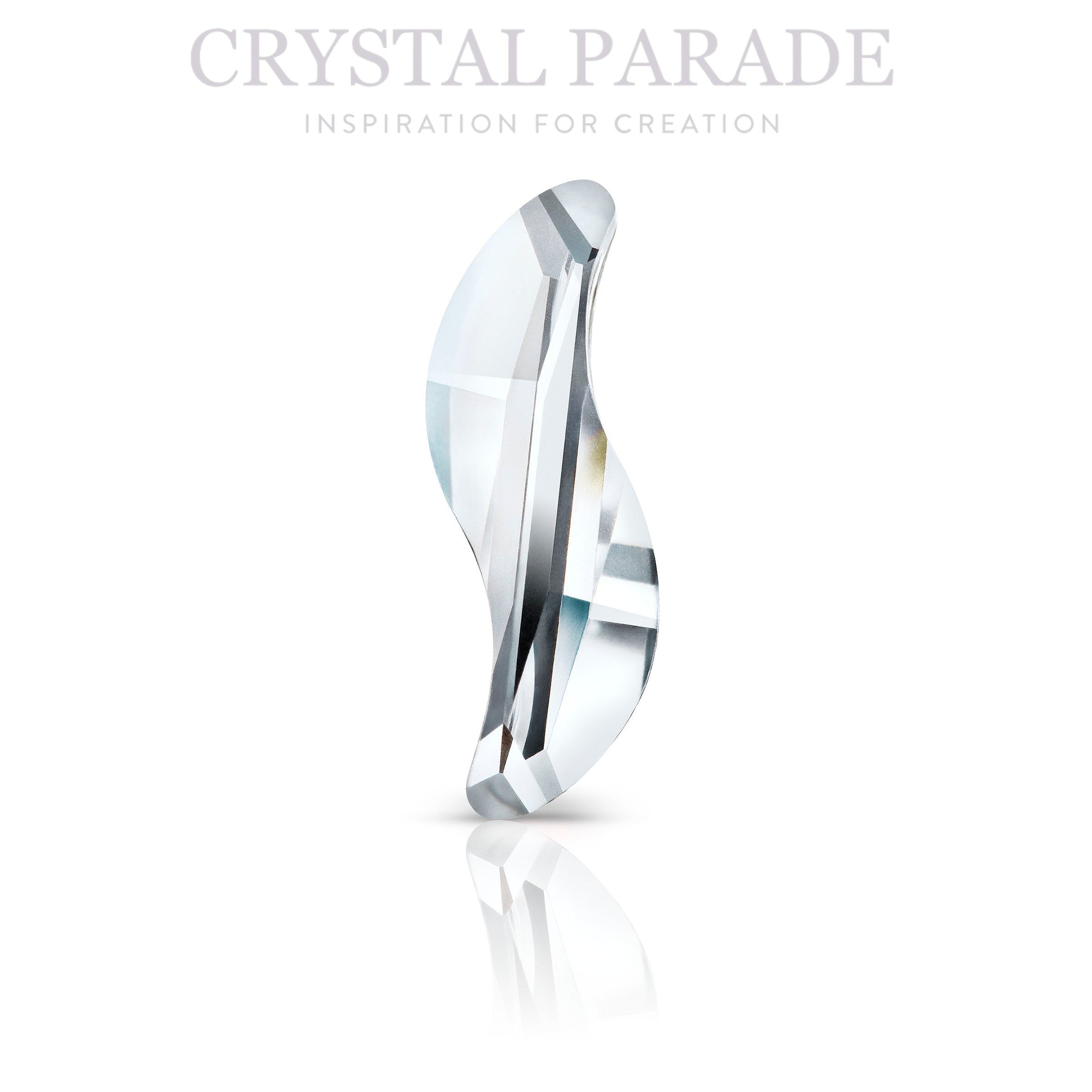 Preciosa Maxima HOTFIX Wave - Clear (8x2.6mm)